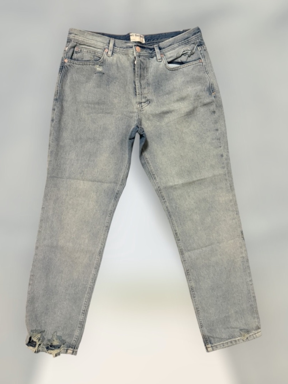 We The Free button down jeans